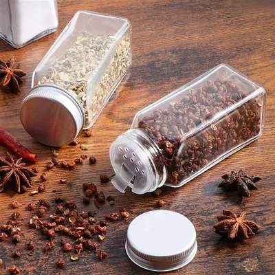 Glass Spice Jars 12PC Set Glass Spice Jars 12PC Set
