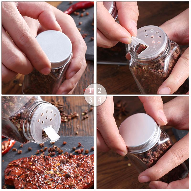 Glass Spice Jars 12PC Set Glass Spice Jars 12PC Set