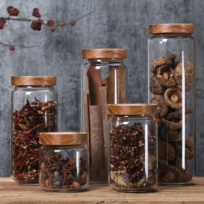 Glass Storage Jar Airtight Container Glass Storage Jar Airtight Container