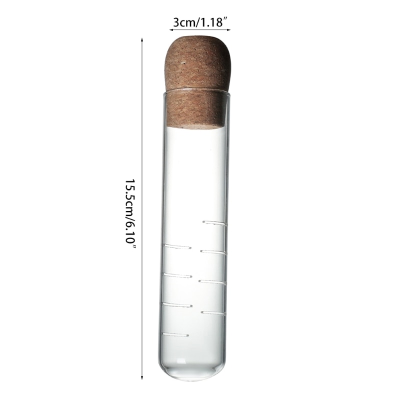 Glass Tea Infuser with Cork Stopper