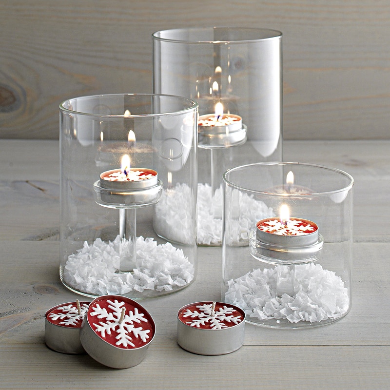 Glass Tea Light Holder 3pc Set Glass Tea Light Holder 3pc Set