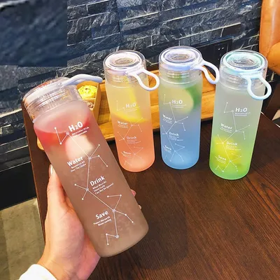 Glass Travel Bottle Water Container Glass Travel Bottle Water Container