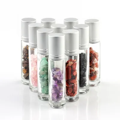 Glass10ml Gemstone Roller Bottle
