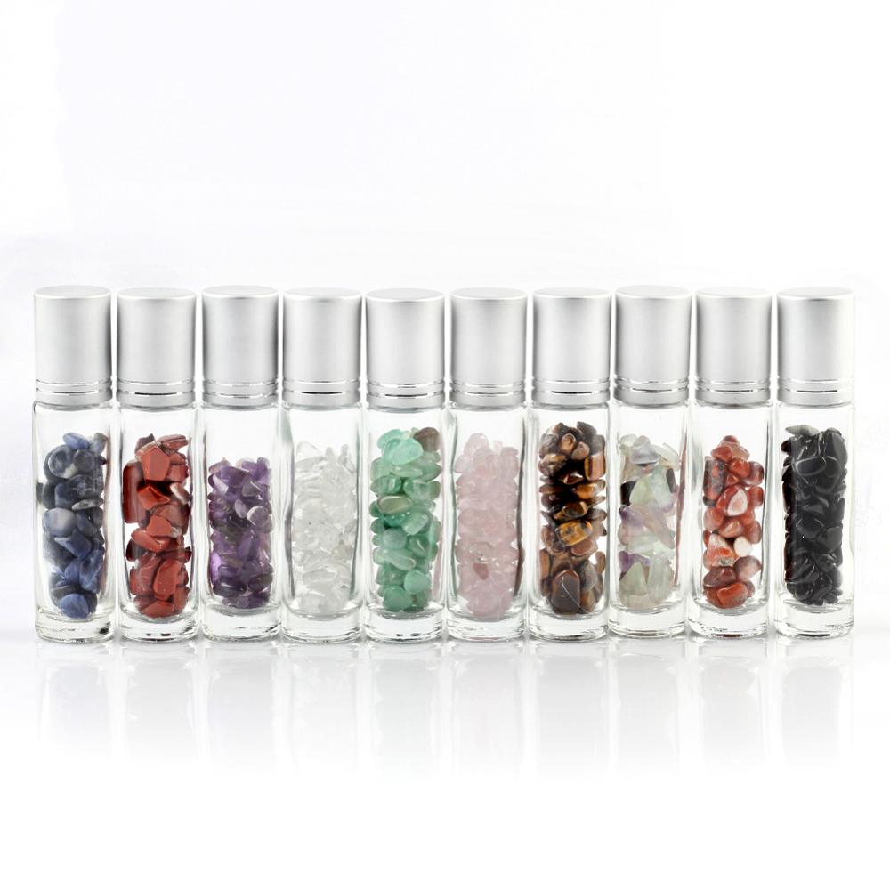 Glass10ml Gemstone Roller Bottle
