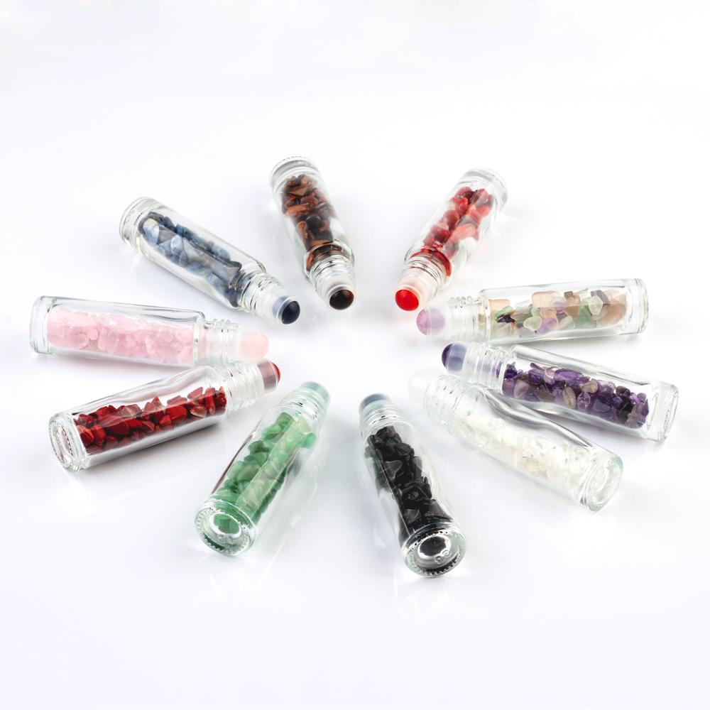 Glass10ml Gemstone Roller Bottle