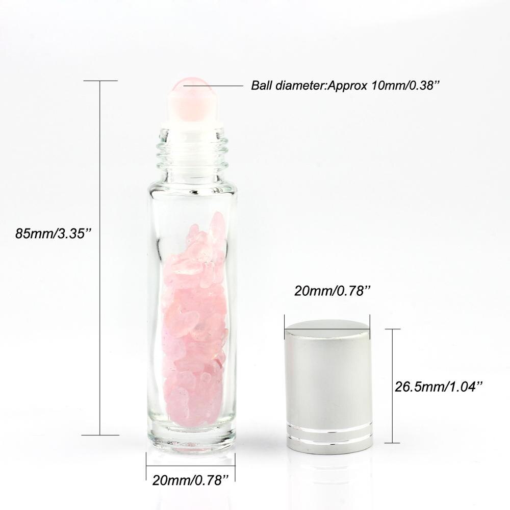 Glass10ml Gemstone Roller Bottle