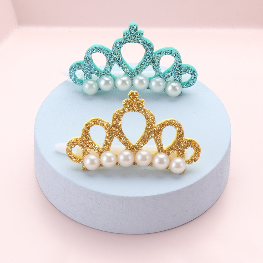 Glitter and Pearl Dog Crown Accessory Glitter and Pearl Dog Crown Accessory