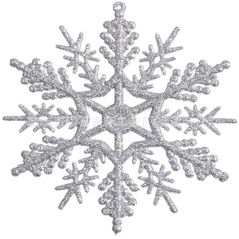 Glitter Artificial Snowflakes (6pcs) Glitter Artificial Snowflakes (6pcs)