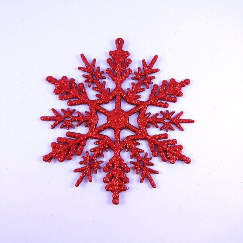 Glitter Artificial Snowflakes (6pcs) Glitter Artificial Snowflakes (6pcs)