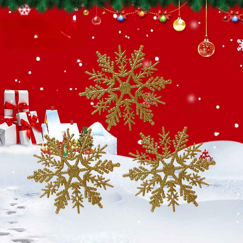 Glitter Artificial Snowflakes (6pcs) Glitter Artificial Snowflakes (6pcs)
