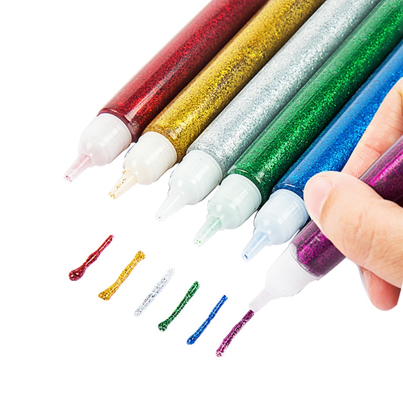 Glitter Glue Pens Art Supply (12 Pcs) Glitter Glue Pens Art Supply (12 Pcs)