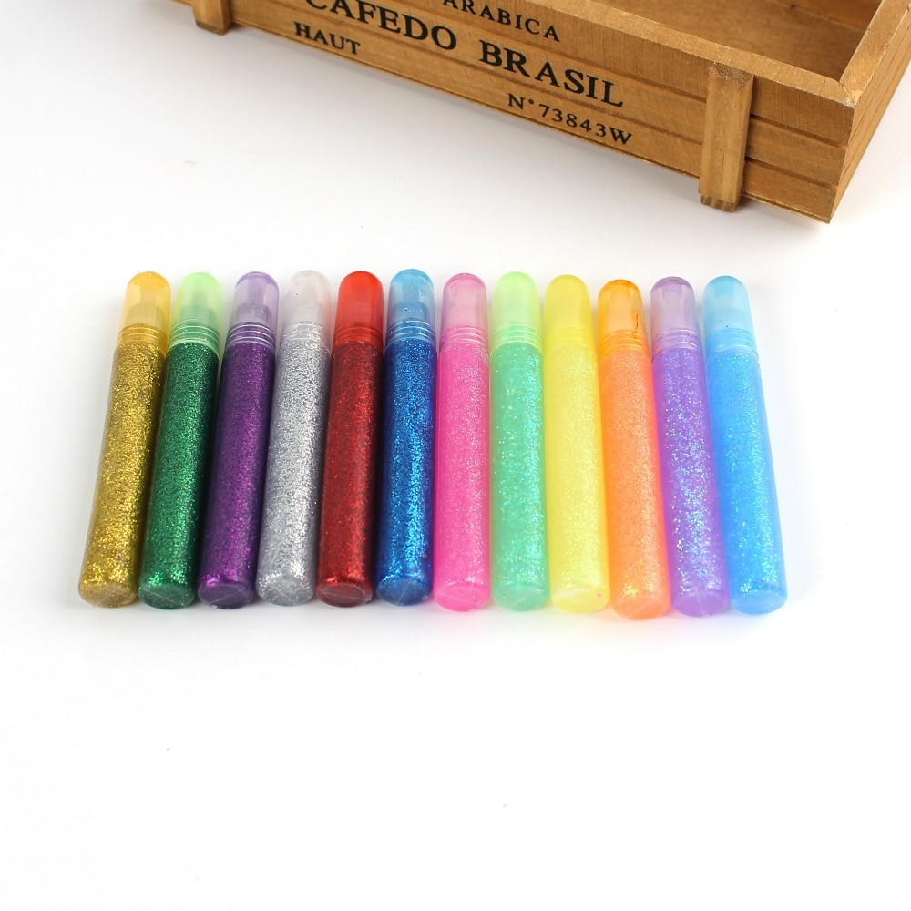 Glitter Glue Pens Art Supply (12 Pcs) Glitter Glue Pens Art Supply (12 Pcs)