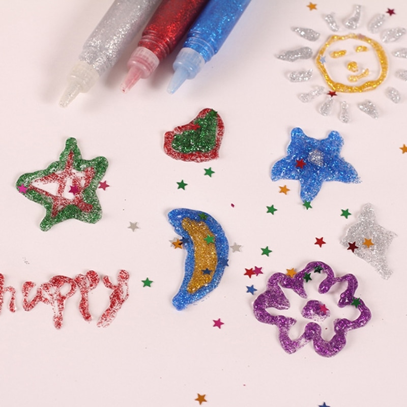 Glitter Glue Pens Art Supply (12 Pcs) Glitter Glue Pens Art Supply (12 Pcs)