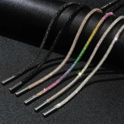 Glittering Design Rhinestone Shoelace