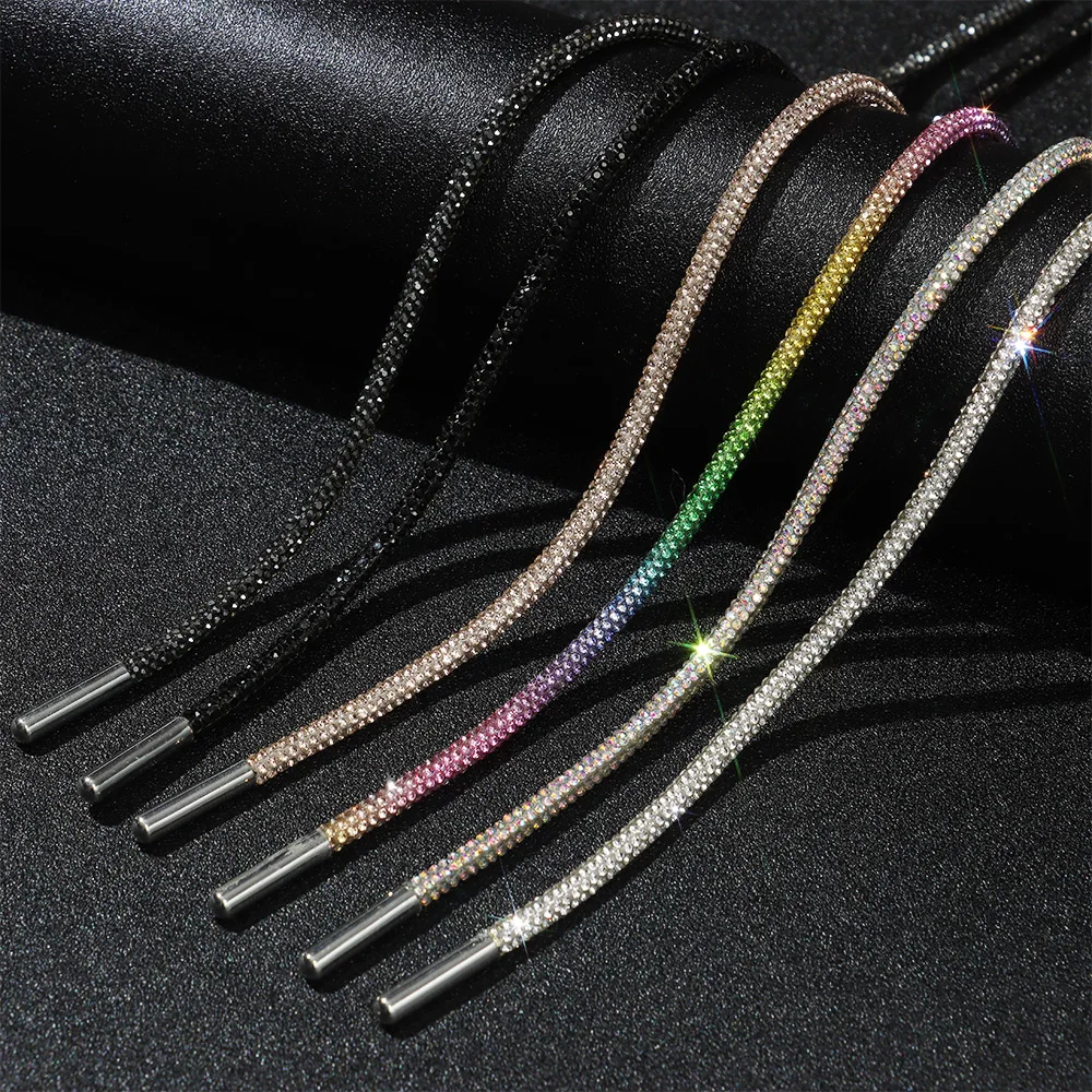 Glittering Design Rhinestone Shoelace
