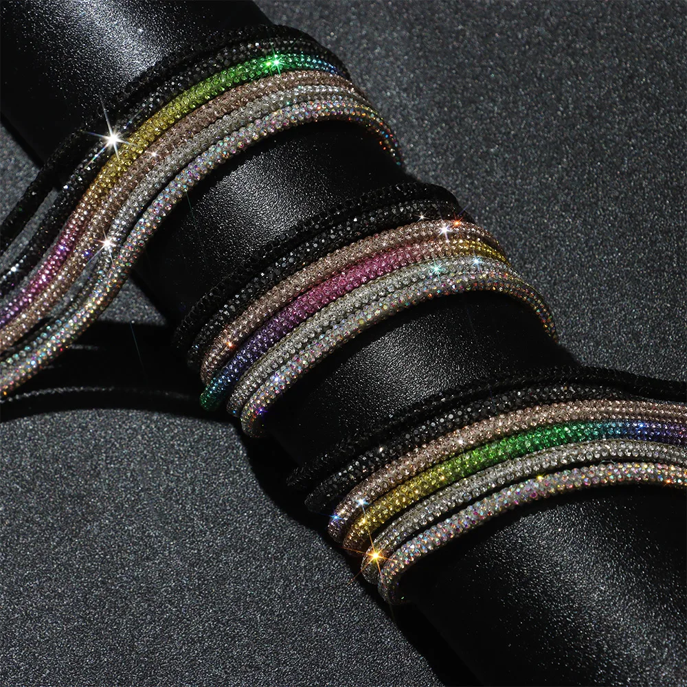 Glittering Design Rhinestone Shoelace