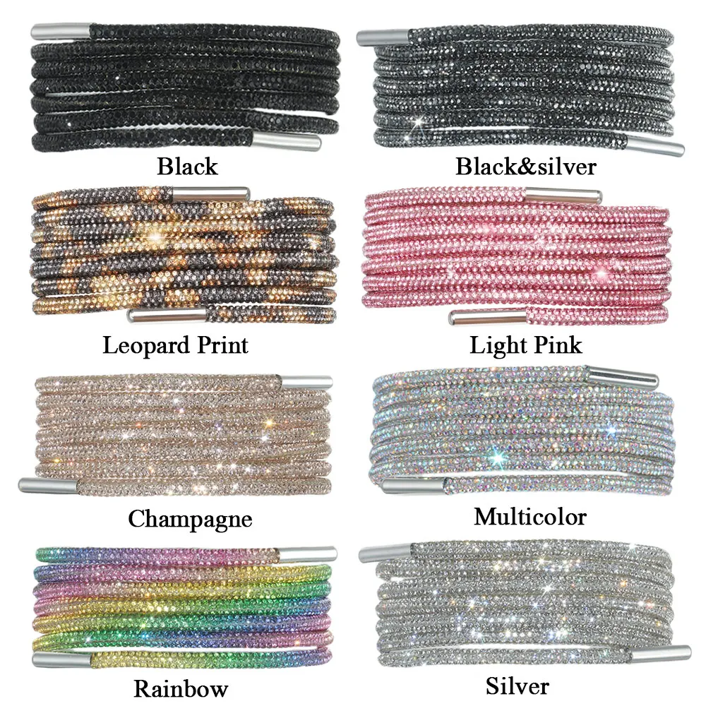 Glittering Design Rhinestone Shoelace
