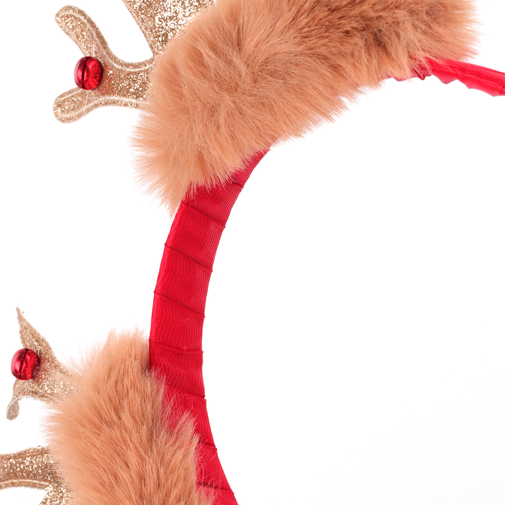Glittery Christmas Reindeer Headband Glittery Christmas Reindeer Headband