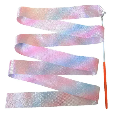 Glittery Rhythmic Gymnastics Ribbon Glittery Rhythmic Gymnastics Ribbon