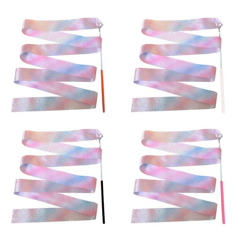 Glittery Rhythmic Gymnastics Ribbon Glittery Rhythmic Gymnastics Ribbon