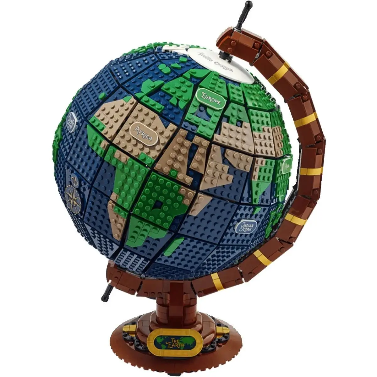 Globe Assembling Building Blocks Ornaments Universe Planet Series Adult High-Difficulty Huge Rotatable Globe Assembling Building Blocks Ornaments Universe Planet Series Adult High-Difficulty Huge Rotatable