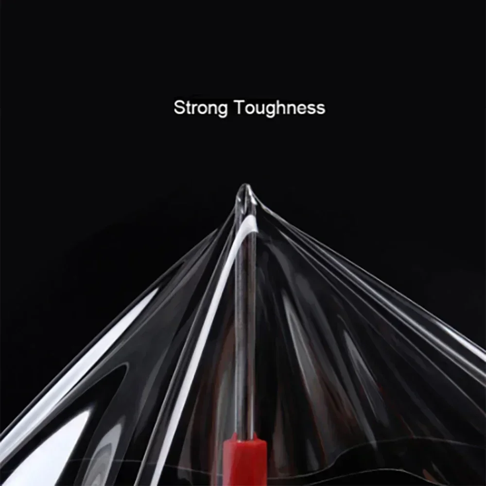 Gloss Transparent Light Black Smoke PVC Film Tint Headlight Taillight Wrap Cover Film Foil Sticker Cover Armored Film