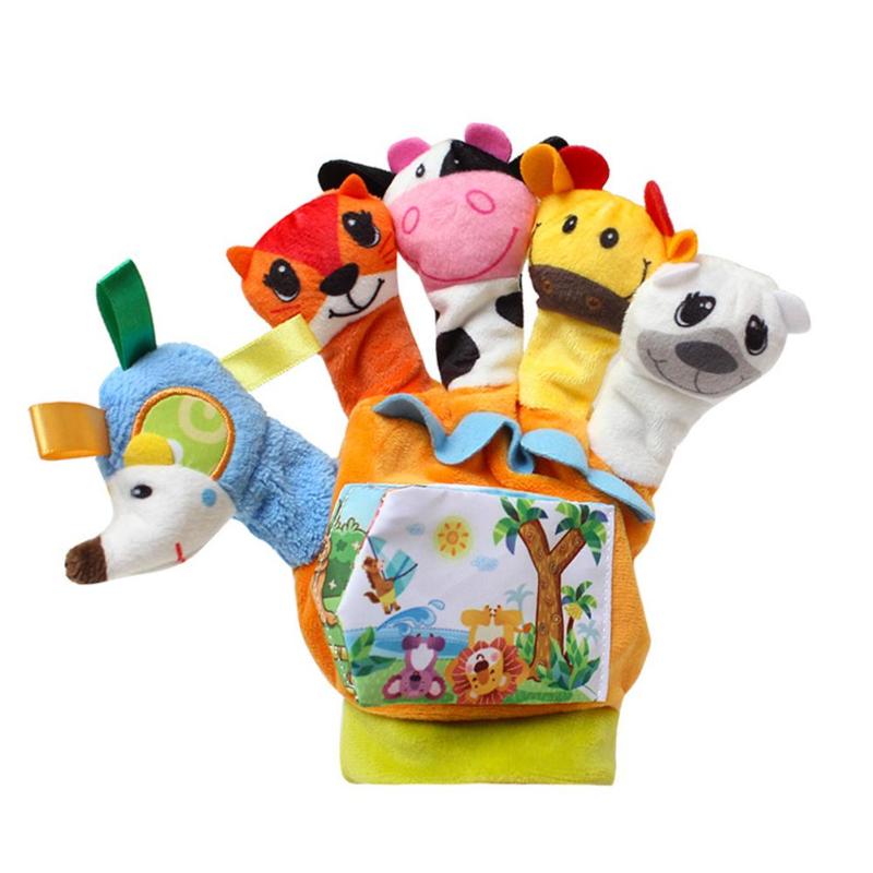 Glove Puppet Finger Plush Animals