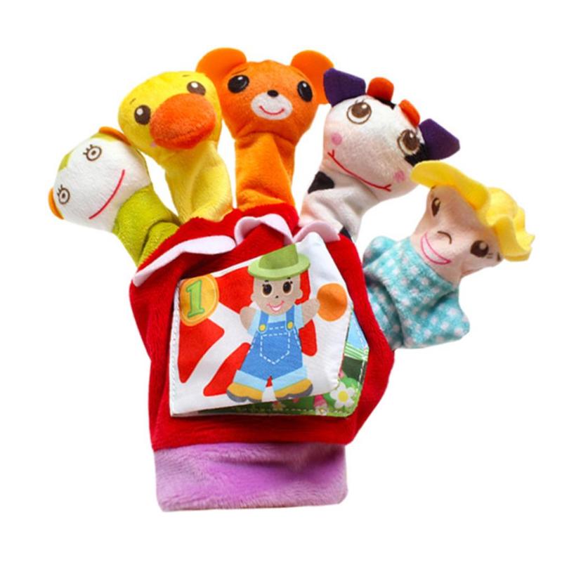 Glove Puppet Finger Plush Animals Glove Puppet Finger Plush Animals
