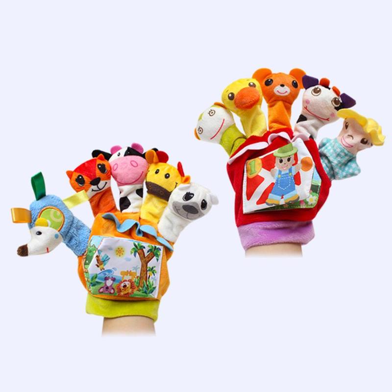Glove Puppet Finger Plush Animals Glove Puppet Finger Plush Animals