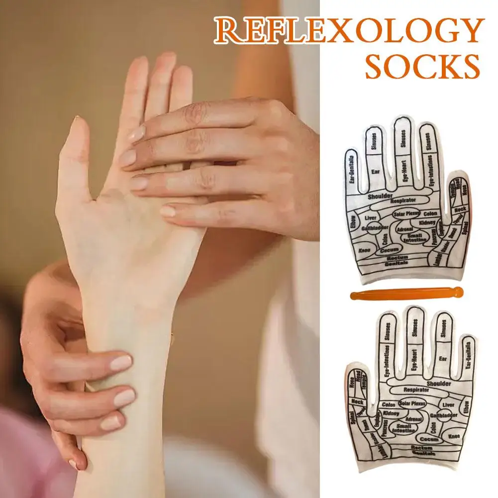 Gloves Hand Reflexology Acupoint Acupressure Tools Hands Relieve Spa Stick Acupoints Point Reusable Foot Massage Socks Gloves Hand Reflexology Acupoint Acupressure Tools Hands Relieve Spa Stick Acupoints Point Reusable Foot Massage Socks