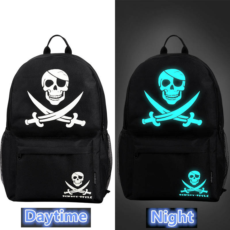 Glow-in-the-Dark and Anti Theft Backpack Glow-in-the-Dark and Anti Theft Backpack
