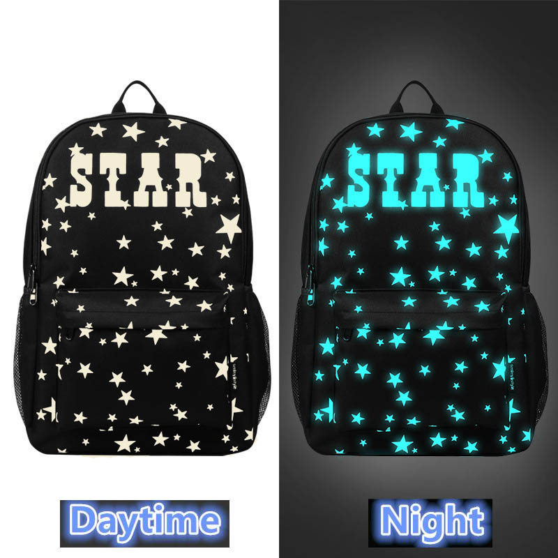 Glow-in-the-Dark and Anti Theft Backpack Glow-in-the-Dark and Anti Theft Backpack