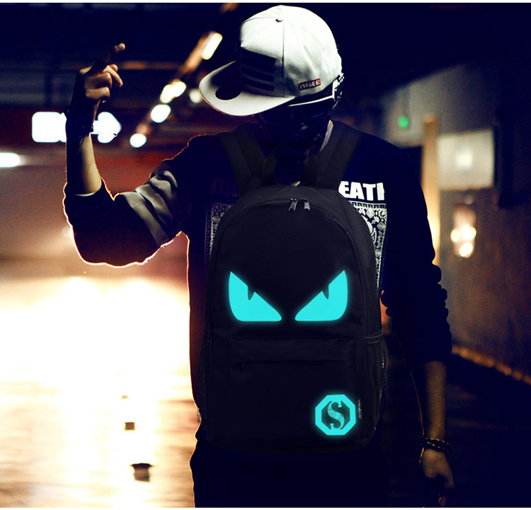 Glow-in-the-Dark and Anti Theft Backpack Glow-in-the-Dark and Anti Theft Backpack
