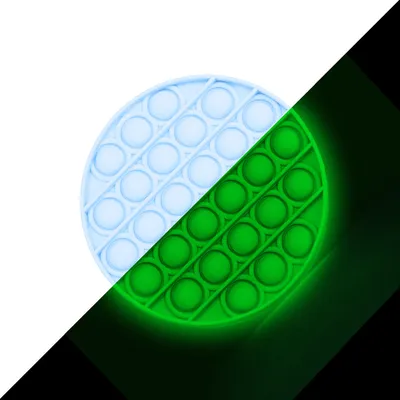 Glow in the Dark Bubble Wrap Fidget Toy Glow in the Dark Bubble Wrap Fidget Toy