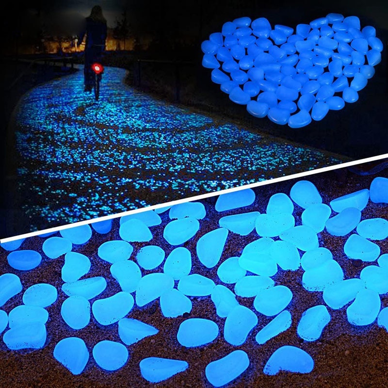 Glow in the Dark Garden Pebbles