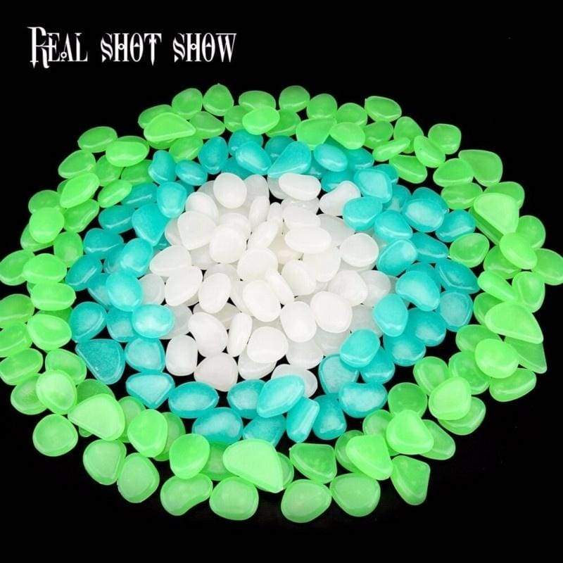 Glow in the Dark Garden Pebbles Glow in the Dark Garden Pebbles