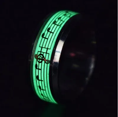 Glow In The Dark Rings Luminous Jewelry Glow In The Dark Rings Luminous Jewelry