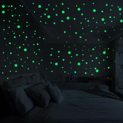 Glow in the Dark Star Stickers Self-Adhesive Glow in the Dark Star Stickers Self-Adhesive