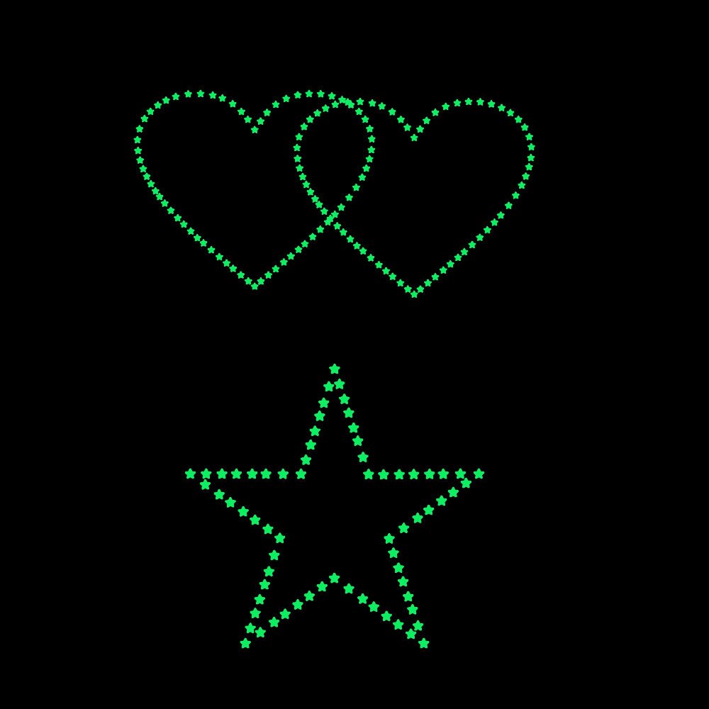 Glow in the Dark Star Stickers Self-Adhesive Glow in the Dark Star Stickers Self-Adhesive