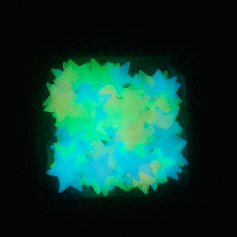 Glow in the Dark Stars for Ceiling (50 pcs)