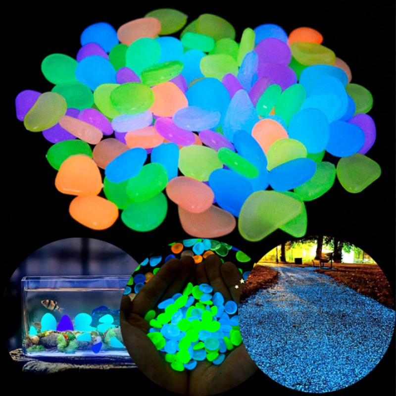 Glow Pebbles for Garden (100 pcs)