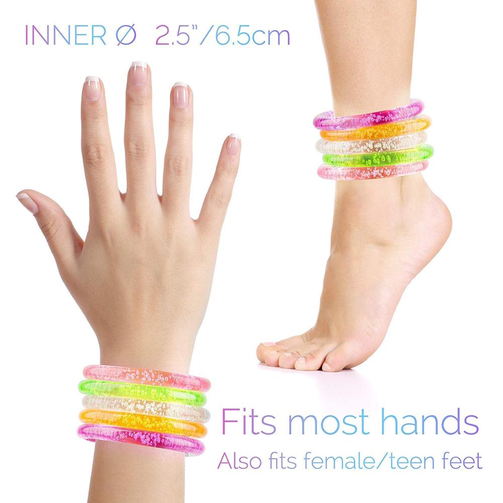 Glow Stick Bracelets LED Bangles (20pcs)