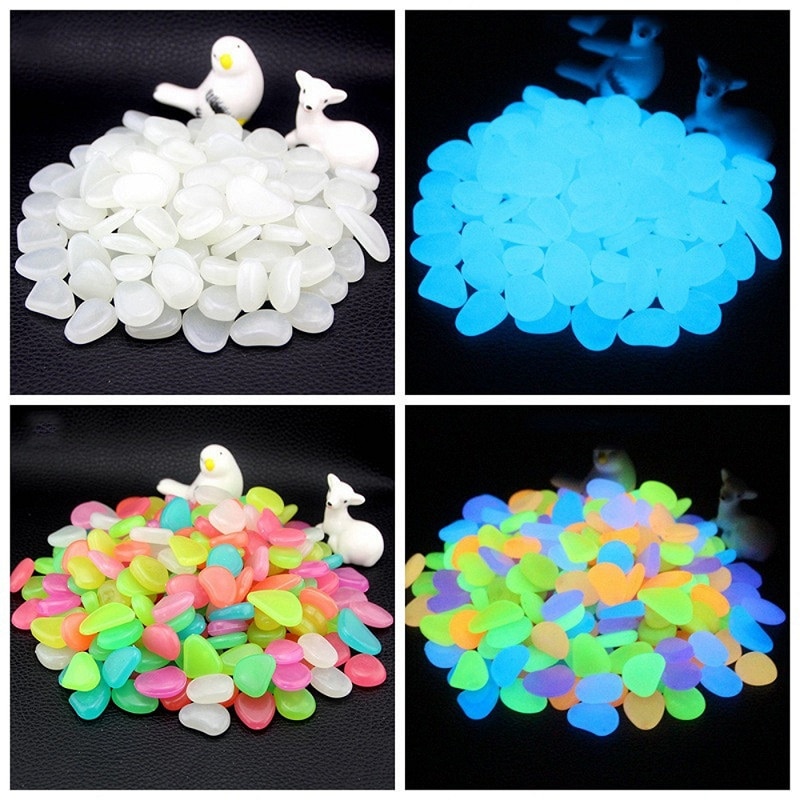 Glowing Pebbles Garden Luminous Stones Glowing Pebbles Garden Luminous Stones