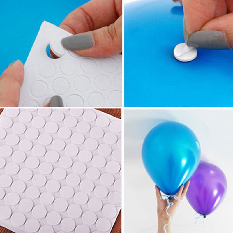 Glue Dots 100pcs Balloon Adhesive Glue Dots 100pcs Balloon Adhesive