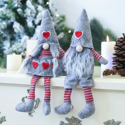 Gnome Christmas Ornaments Decorative Dolls Gnome Christmas Ornaments Decorative Dolls