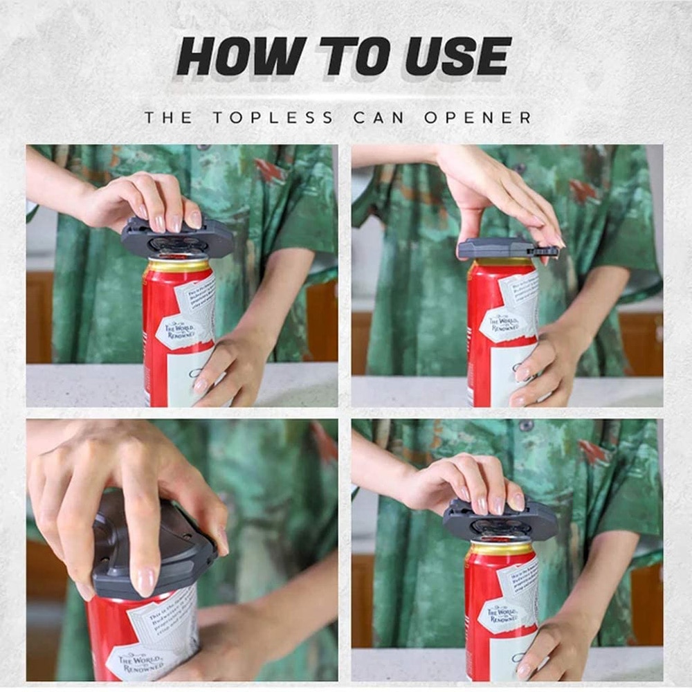 Go Swing Can Opener Topless Opener Go Swing Can Opener Topless Opener