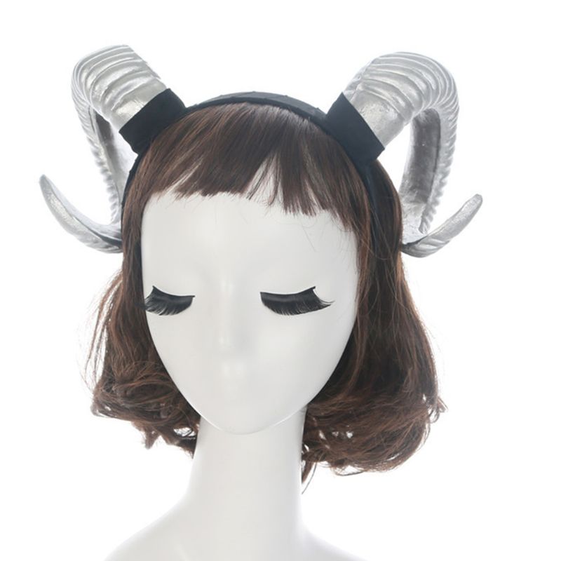 Goat Horns Headband Costume Hair Accessory Goat Horns Headband Costume Hair Accessory