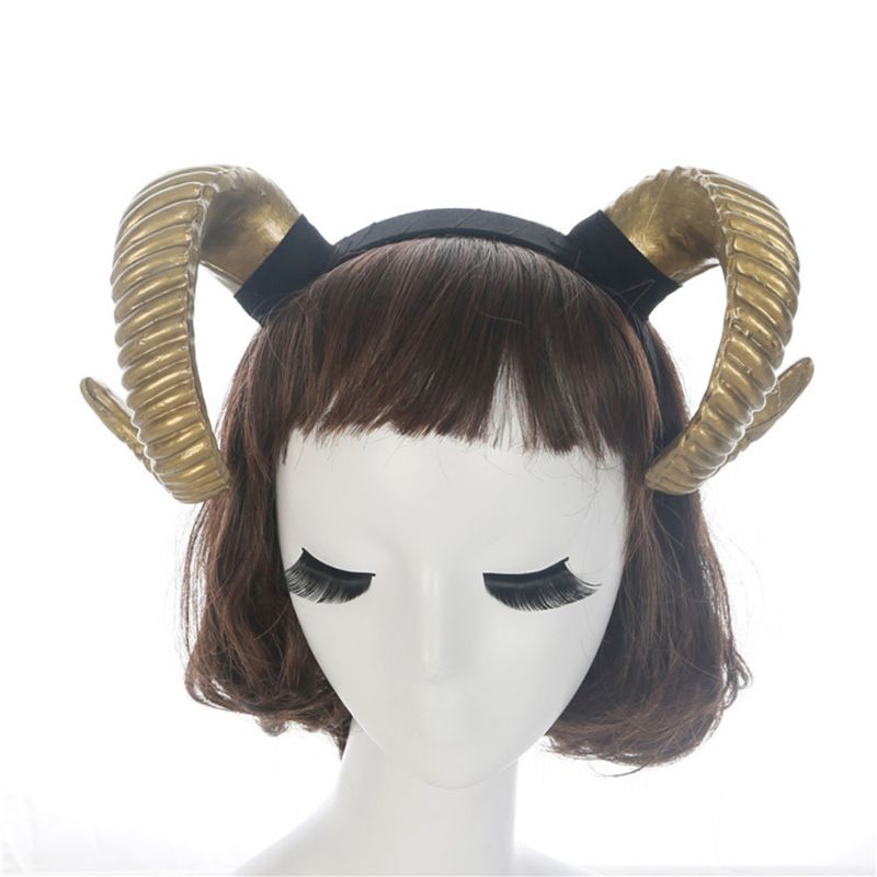 Goat Horns Headband Costume Hair Accessory Goat Horns Headband Costume Hair Accessory