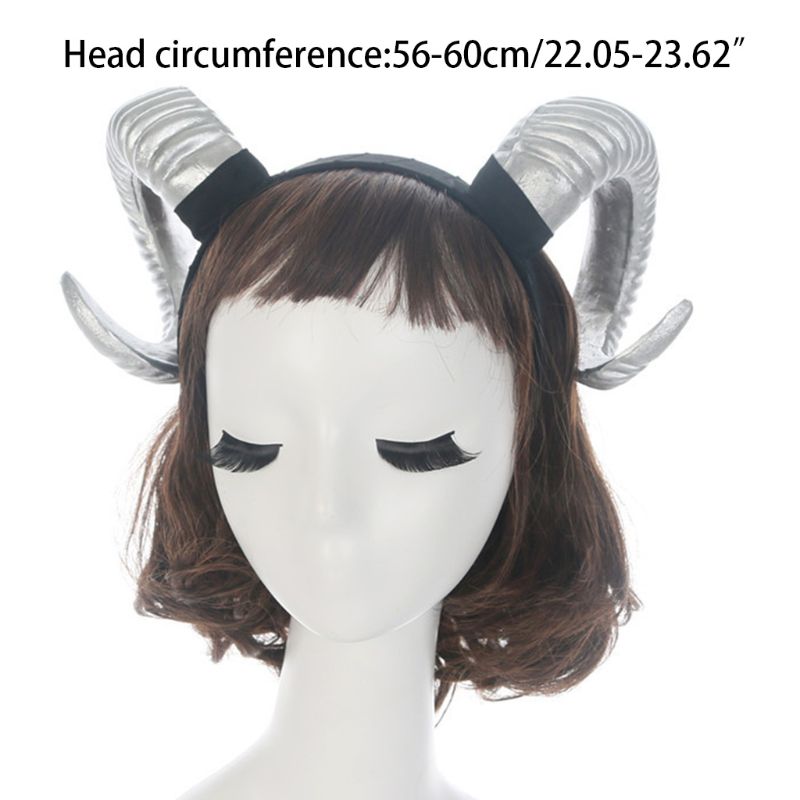 Goat Horns Headband Costume Hair Accessory Goat Horns Headband Costume Hair Accessory