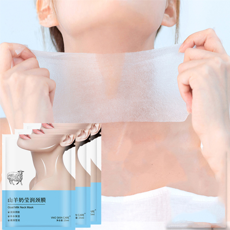 Goat Milk Neck Mask Collagen Firming Anti-Wrinkle Whitening Anti Aging Mask Beauty Moisturizing Lift Firming Neck Skin Goat Milk Neck Mask Collagen Firming Anti-Wrinkle Whitening Anti Aging Mask Beauty Moisturizing Lift Firming Neck Skin